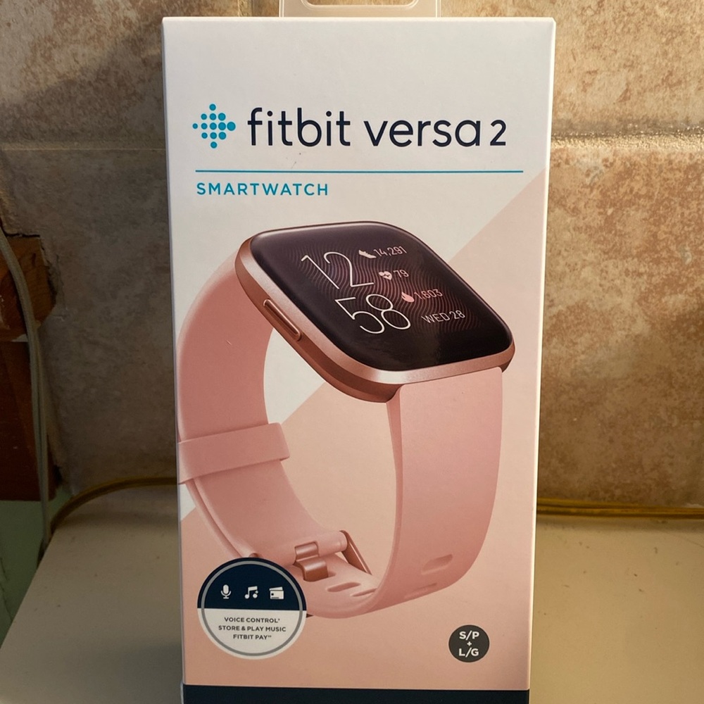 Fitbit Versa 2 Smartwatch Petal/Copper Rose